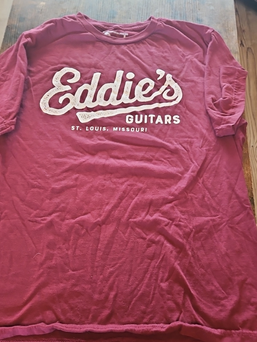 Men's Short Sleeve Tee - Burgundy